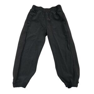 Ivivva Lululemon Pants Joggers Girls 8 Black Your Pursuit Crop Pockets Athletic